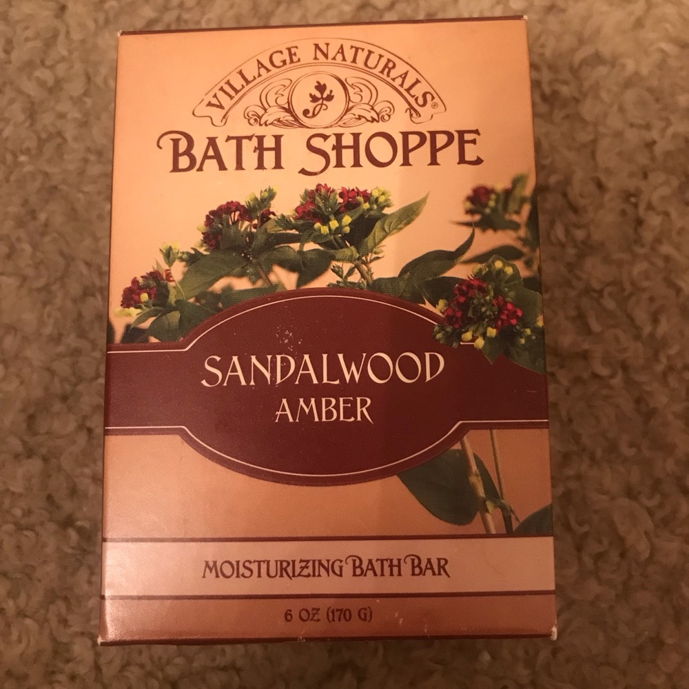 Bath Shoppe Sandalwood Amber Body Bath Soap Bar